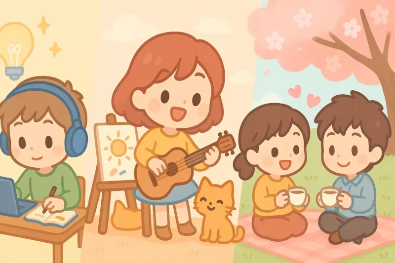 空いた時間で新しいスキルを学んだり、趣味の時間を楽しんだり、あるいは大切な人とゆっくり過ごしたり